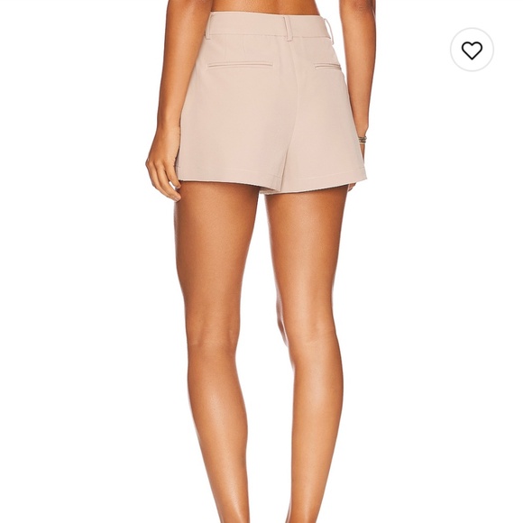 Taupe High-Rise Shorts - Picture 2 of 5